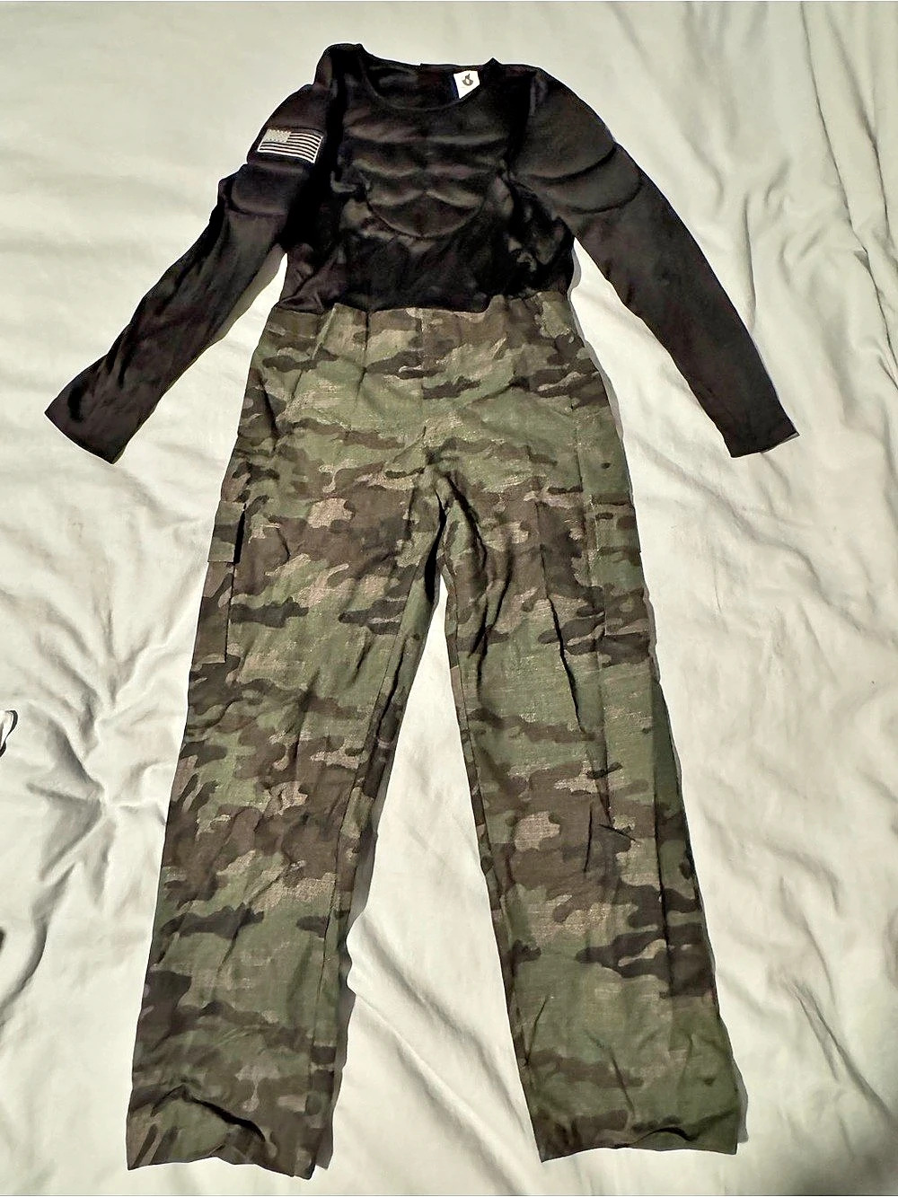 Spirit Halloween Special Forces Commando Child Costume Camo Costume Large